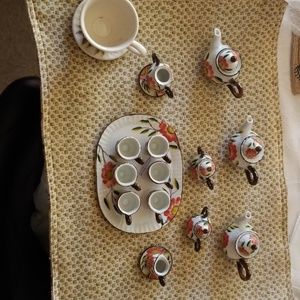 Miniature tea set